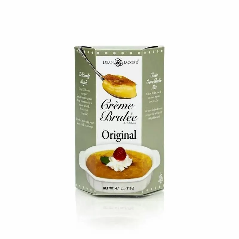 Dean Jacob’s Crème Brulee Quick Mix