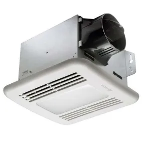 Delta BreezGreenBuilder 80 CFM Bathroom Exhaust Fan With Dimmable LED Light