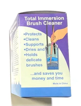 Disinfecting Total Immersion Brush Cleaner jar 4oz