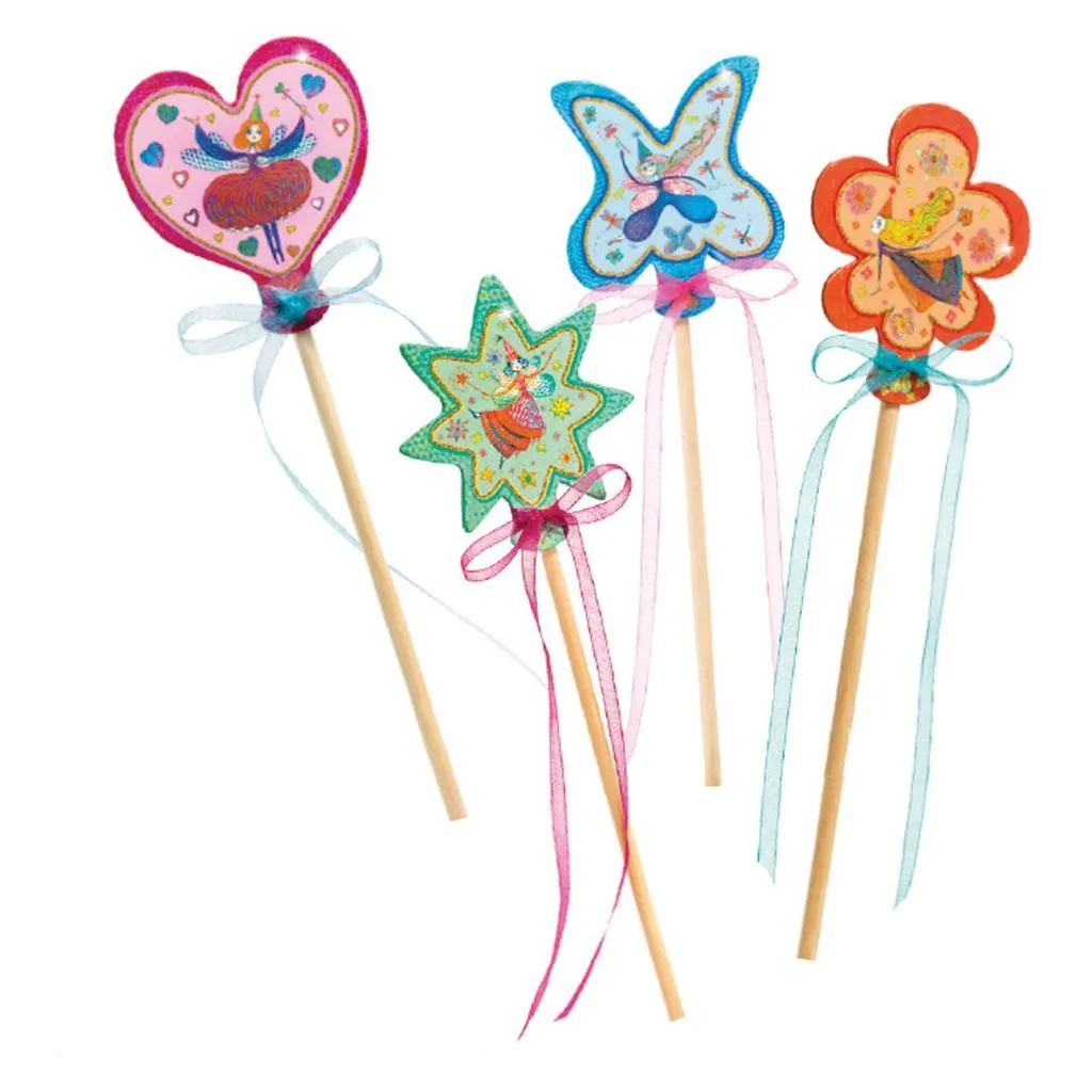 Djeco DIY Little Fairies Magic Wands