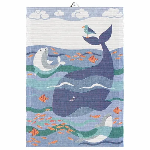 Ekelund Whale Kitchen Towel