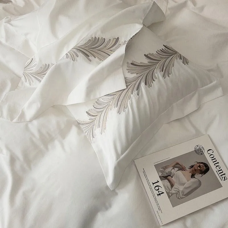 Elegant Embroidery Duvet Set