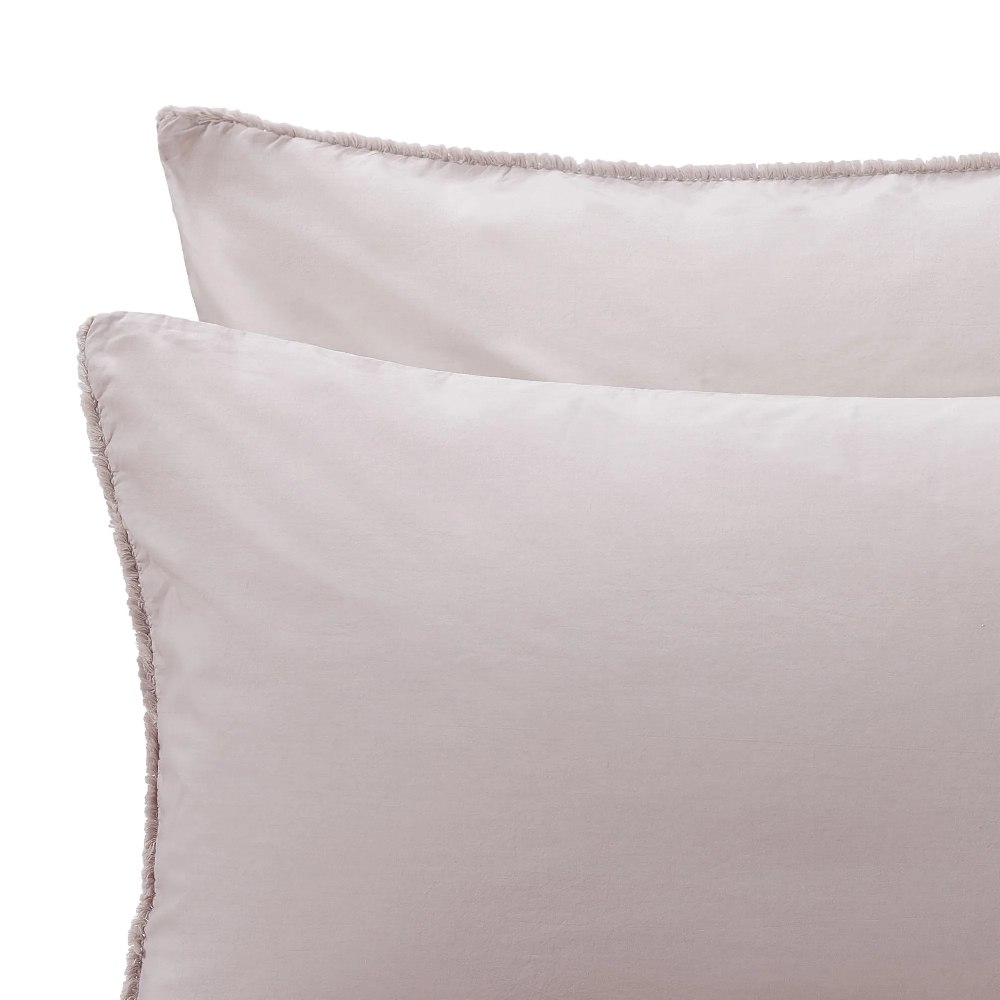 Fajao percale Bedding [Light mauve]