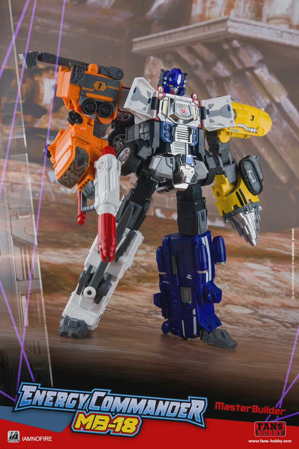 FansHobby FH MB-18 MB18 Energy Commander (Energon Optimus Prime) 32cm / 12.6“Fans Hobby