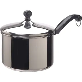 Farberware Classic Stainless Steel 3-QT. Covered Saucepan