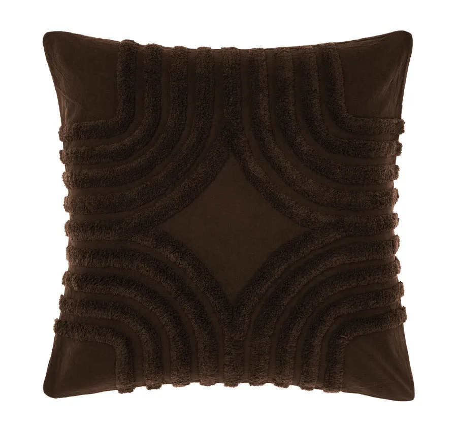 Farrah European Pillowcase Cacao