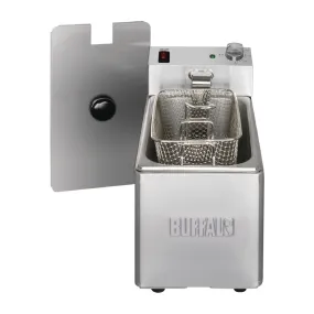 FC255 Buffalo Single Tank Single Basket 3Ltr Countertop Fryer 2kW