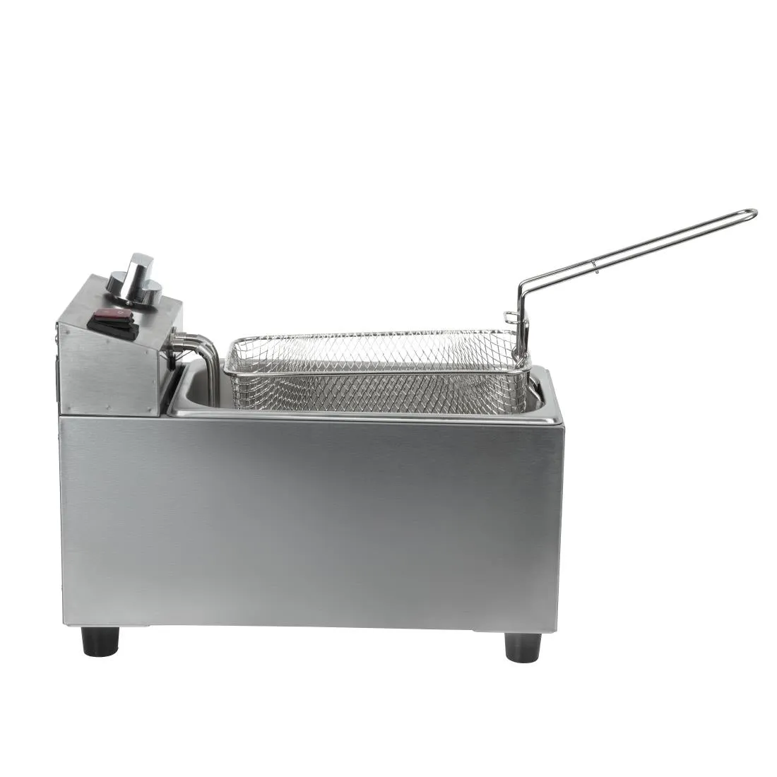 FC255 Buffalo Single Tank Single Basket 3Ltr Countertop Fryer 2kW