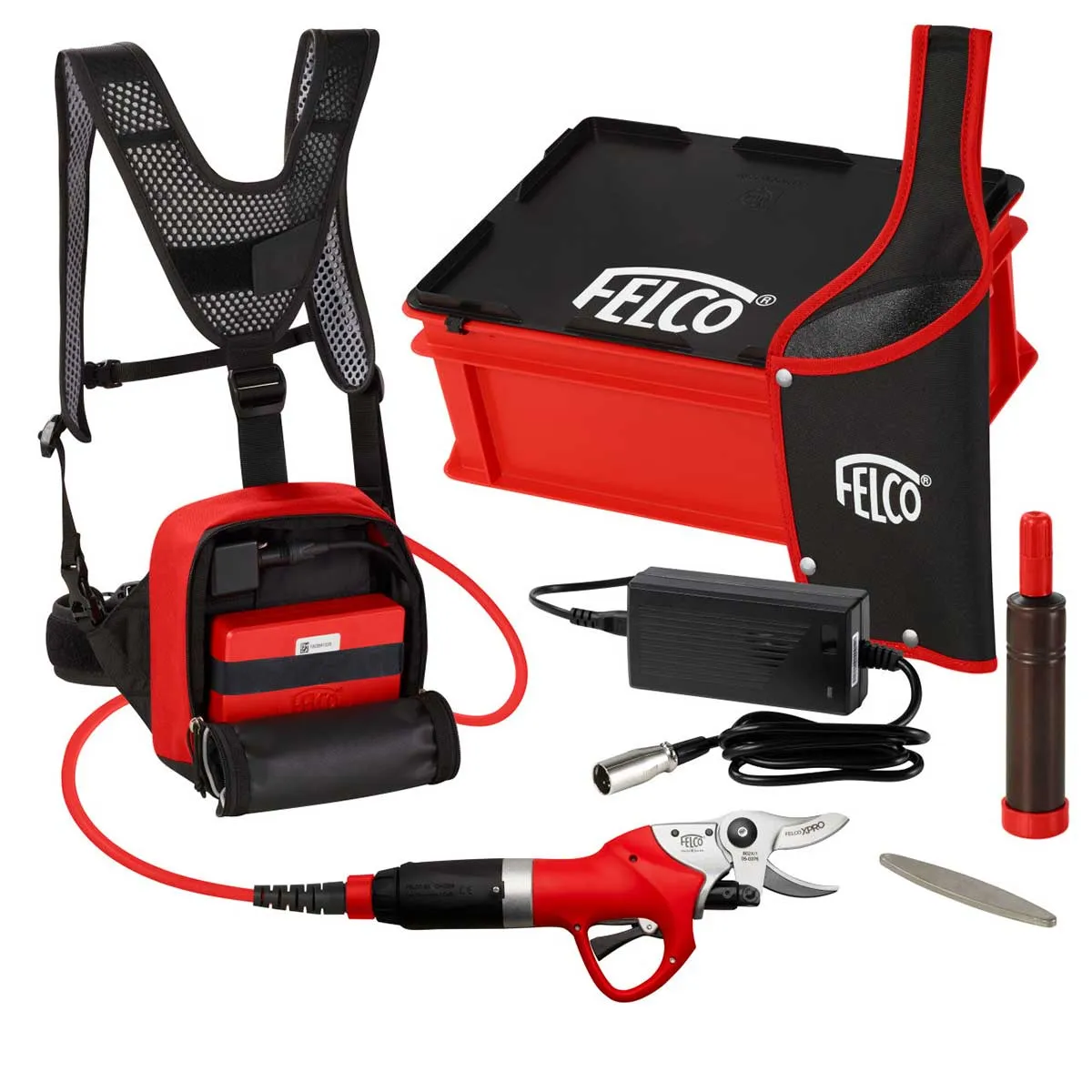 FELCO 802 Electric Pruner Kit with Standard Capacity Battery