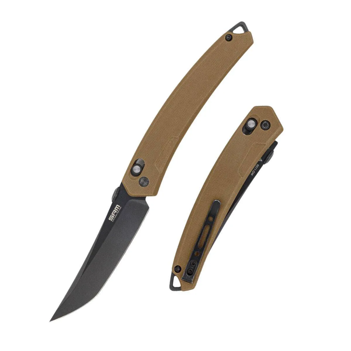 Folding Blade Knife 9211-GW - Brown