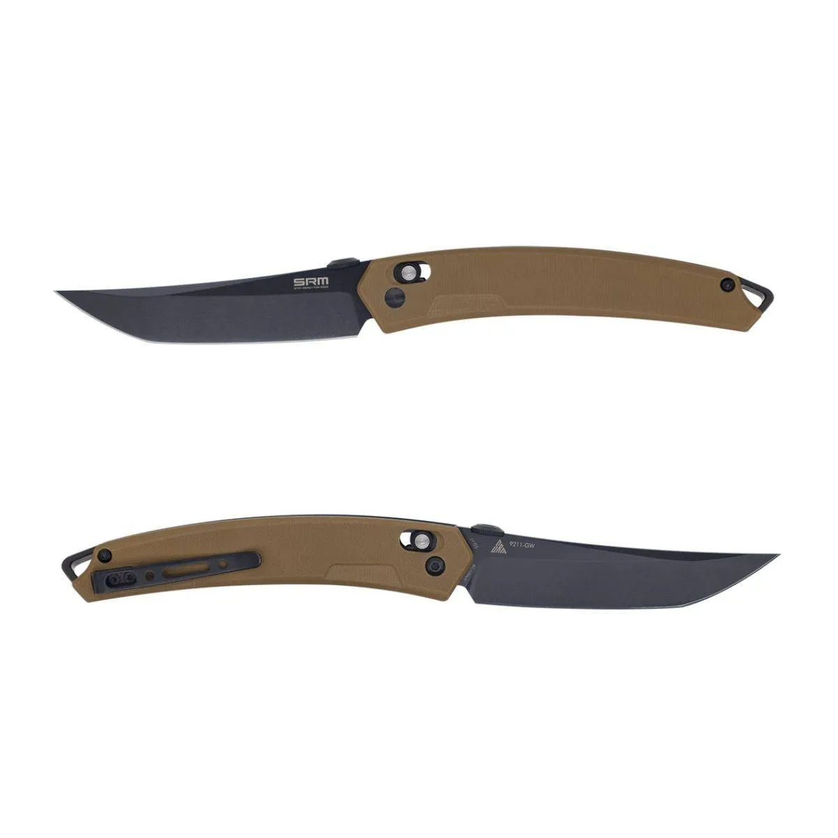 Folding Blade Knife 9211-GW - Brown