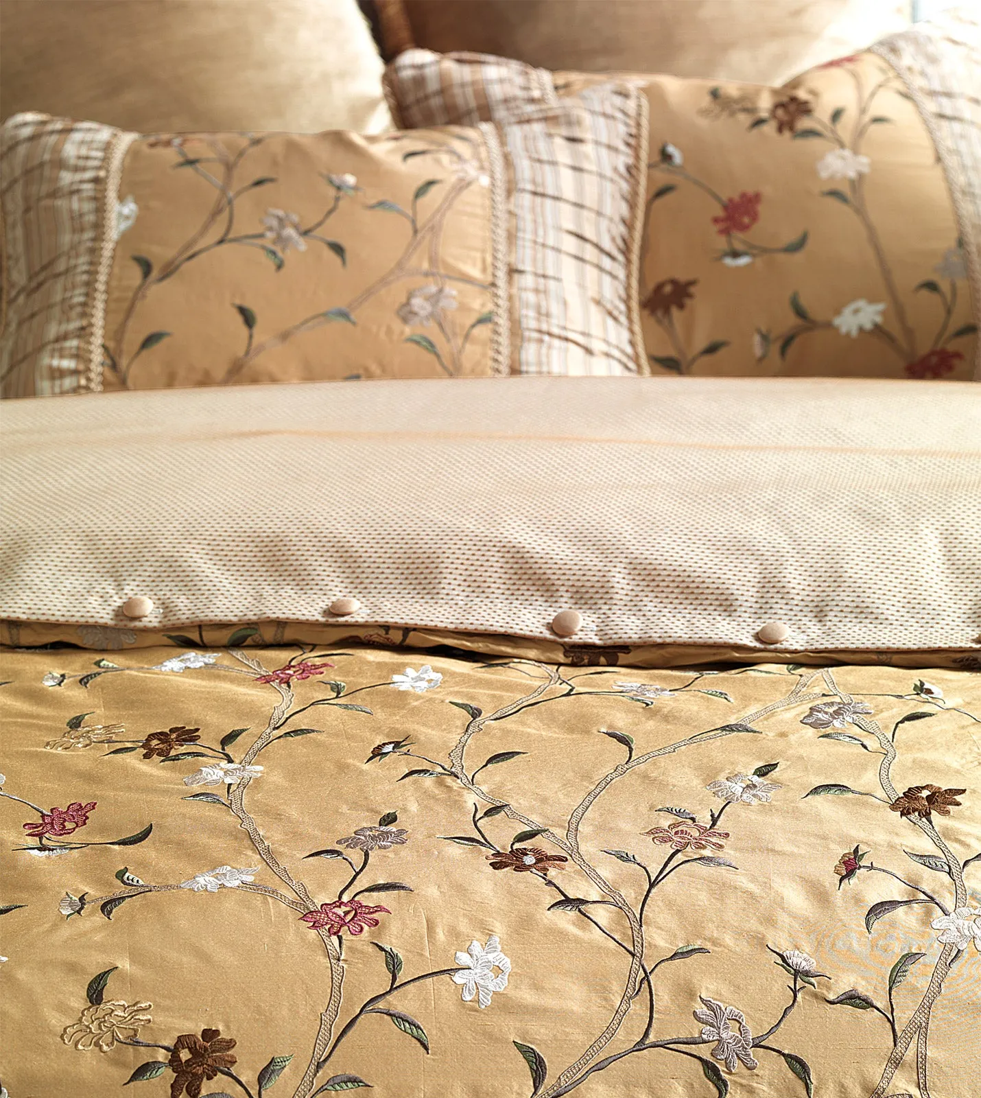 Gabrielle Floral Duvet Cover (Twin 63x88)