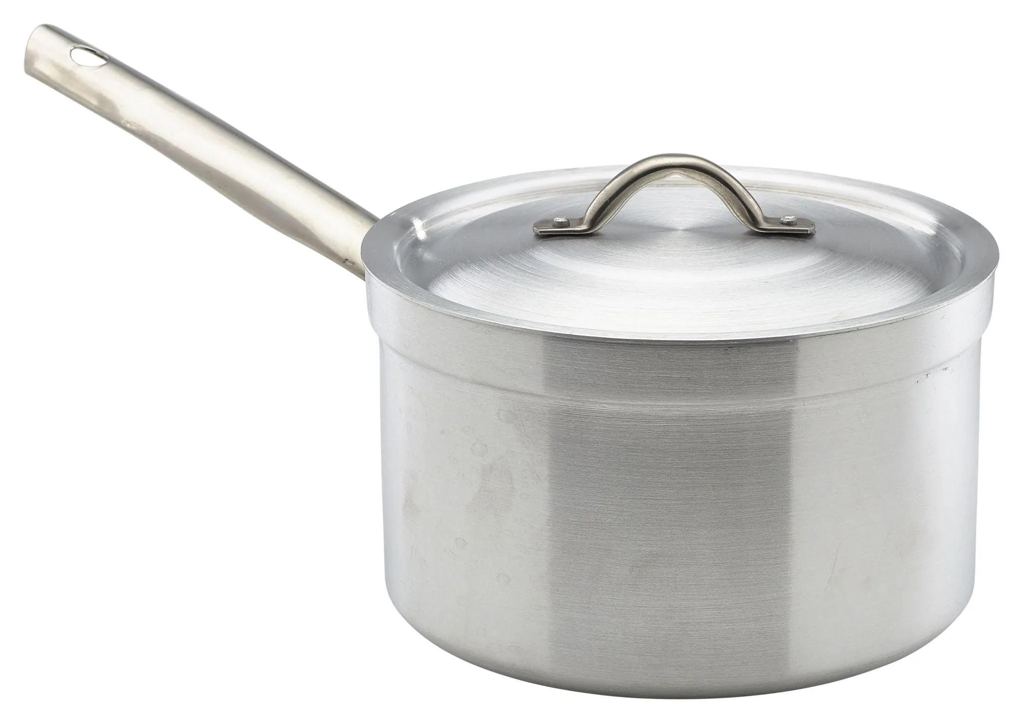 Genware 807-20 H/Duty Saucepan & Lid 20cm 4Litre