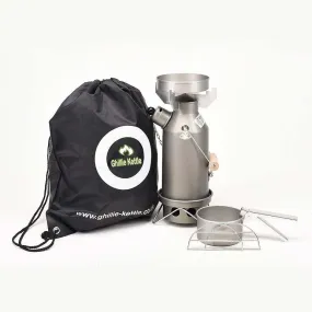 Ghillie Maverick 0.5L Hard Anodised Kettle and Full Kit