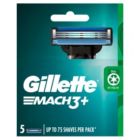 Gillette Mach3   Cartridges 5 Pack