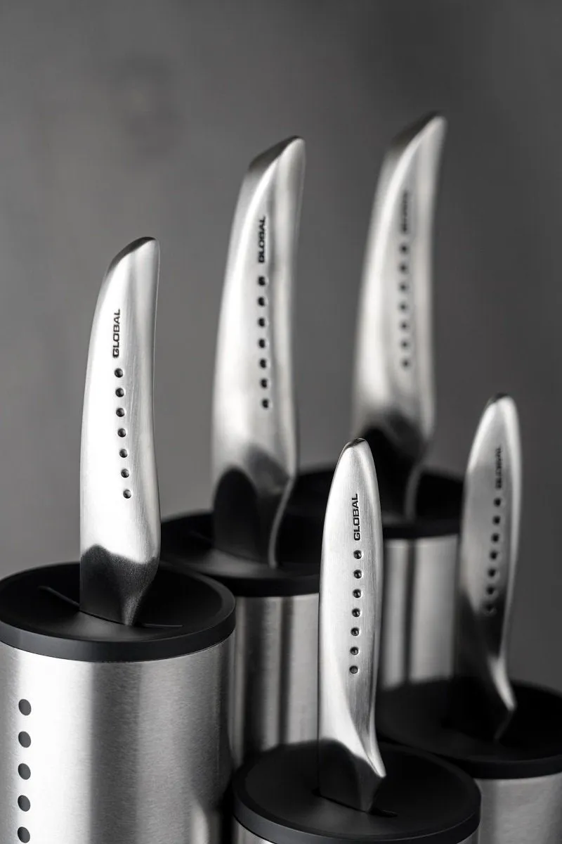 Global SAI-2020/6B Sai Engine 6 Piece Knife Block Set