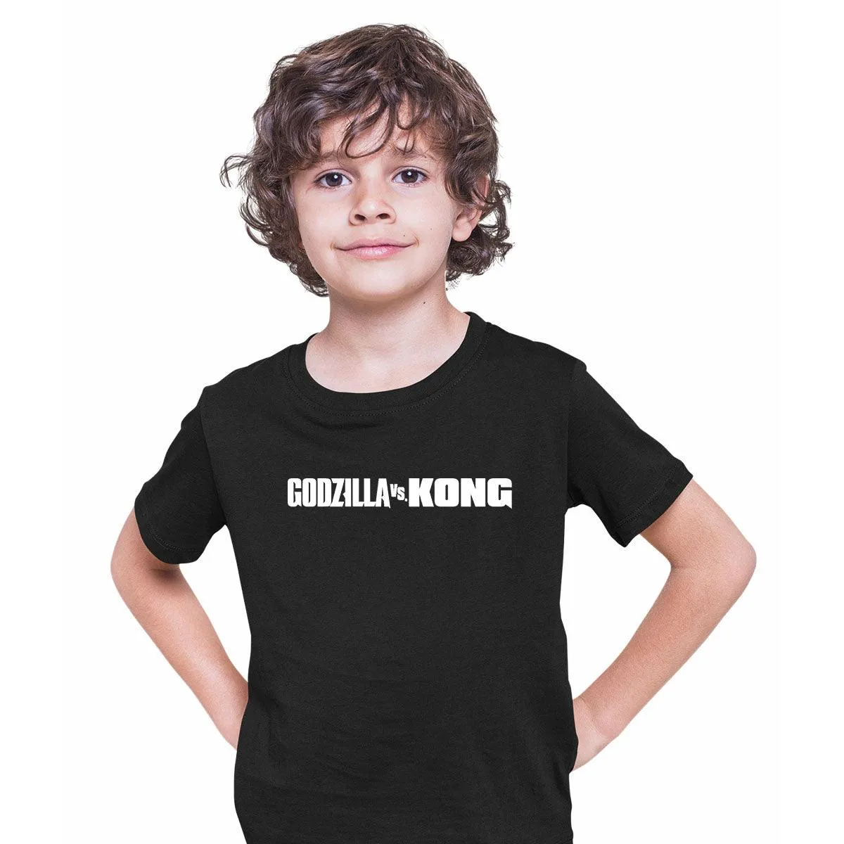 Godzilla Vs Kong T-Shirt King Kong Monster Movie Fans Birthday Gift T-shirt for Kids