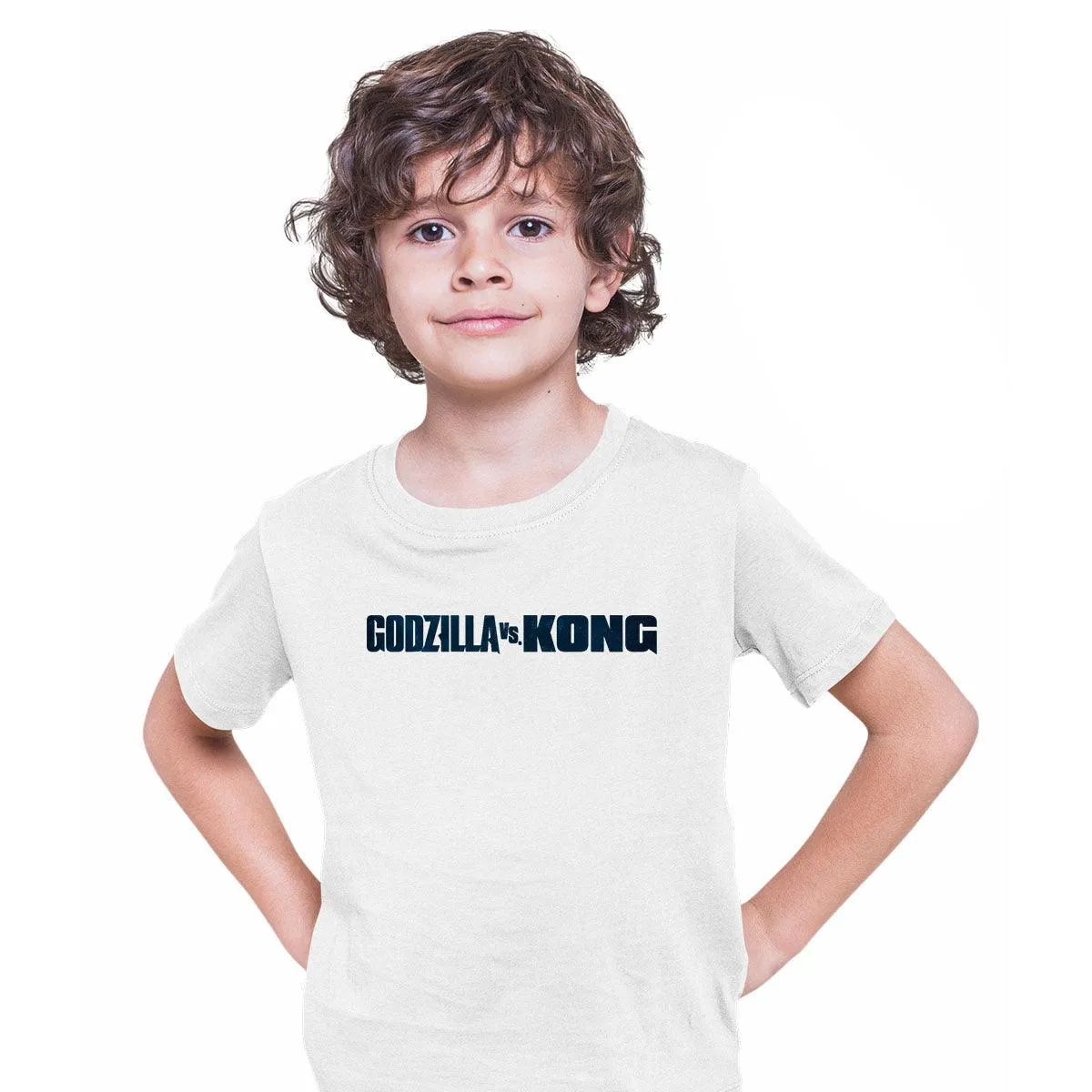 Godzilla Vs Kong T-Shirt King Kong Monster Movie Fans Birthday Gift T-shirt for Kids