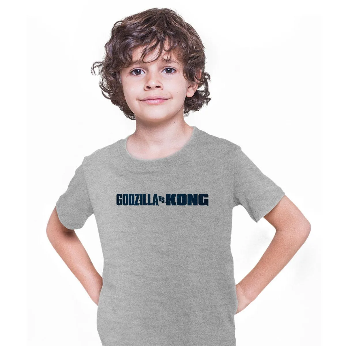 Godzilla Vs Kong T-Shirt King Kong Monster Movie Fans Birthday Gift T-shirt for Kids