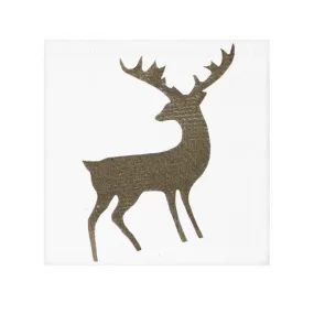 Golden Deer Face Towel