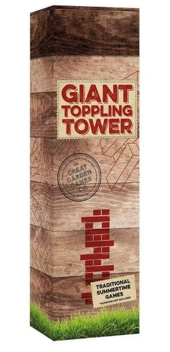 Great Garden Games Giant Toppling Tower