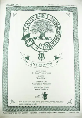 Gunn Clan Tea Towel