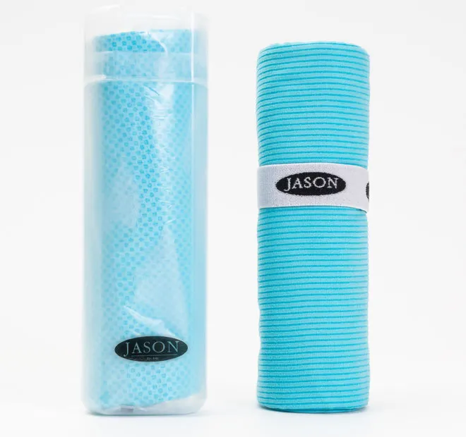 Gym Towel 2 Piece Set Aqua