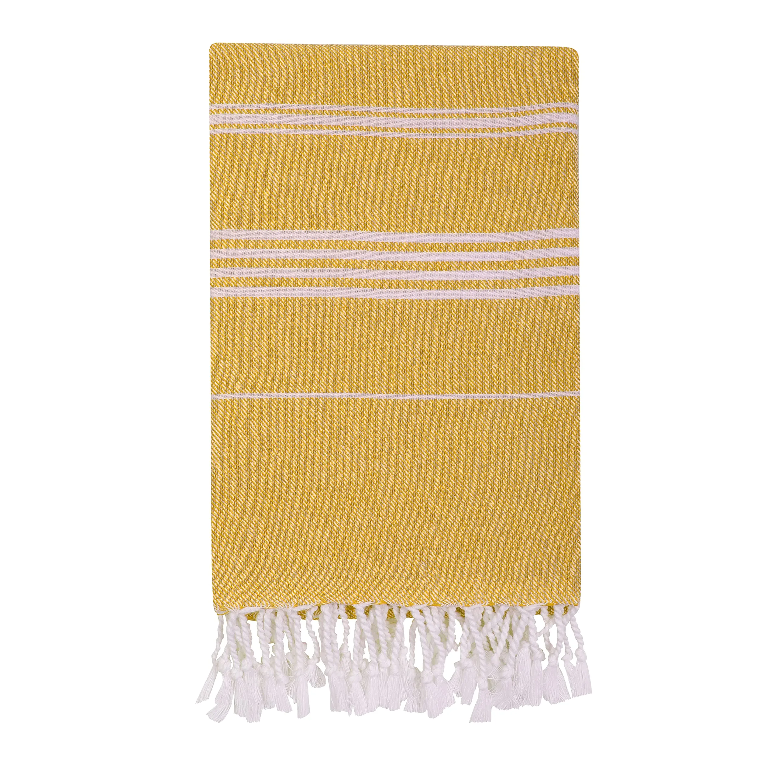 HABER Turkish Style Premium Cotton Bath Towel Aura Collection, Pack of 1, Lemonade Fizz