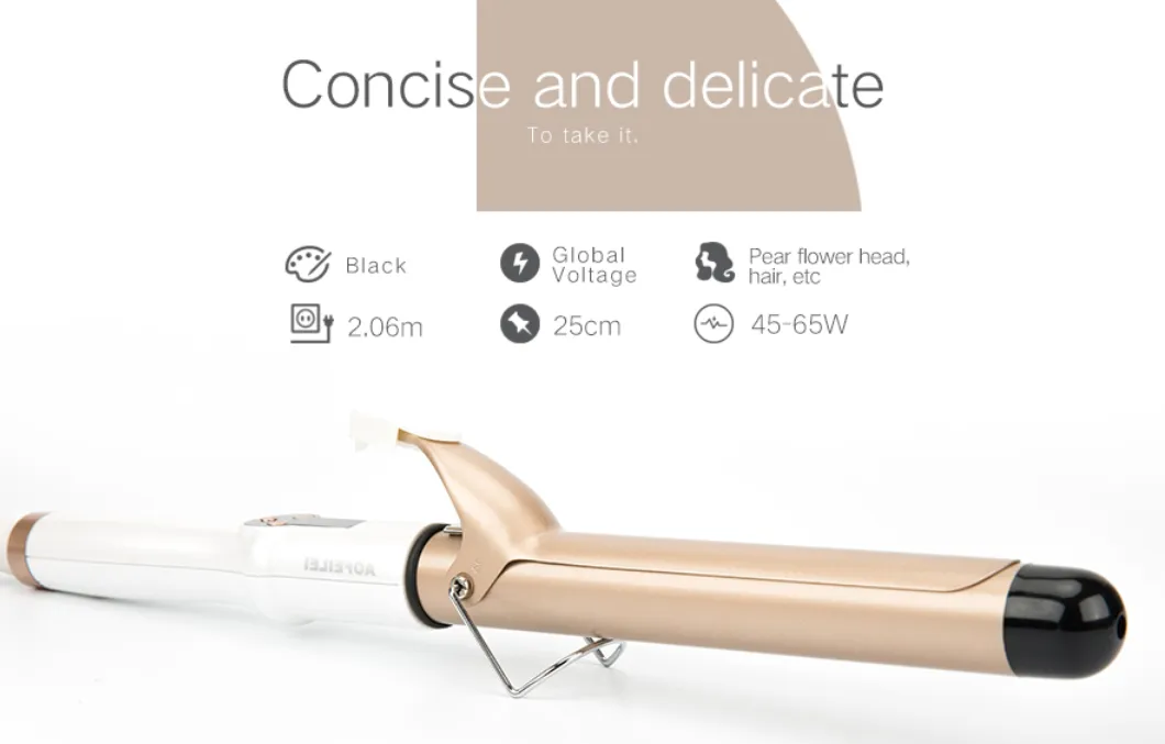 Hair Curler Lcd Curling Iron