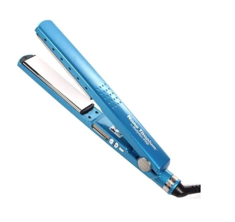 Hair Straightener Pro Nano Titanium 1 1/4 Strenghtening 450F 220V - Babyliss