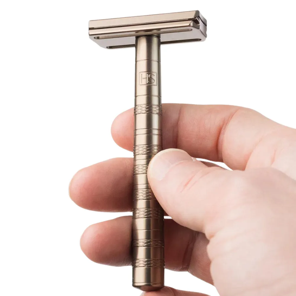 Henson Shaving AL13 Safety Razor Tan