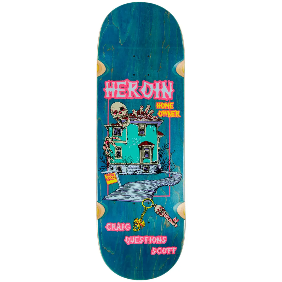 Heroin - Craig Questions Die Tonight 10.0 Skateboard Deck