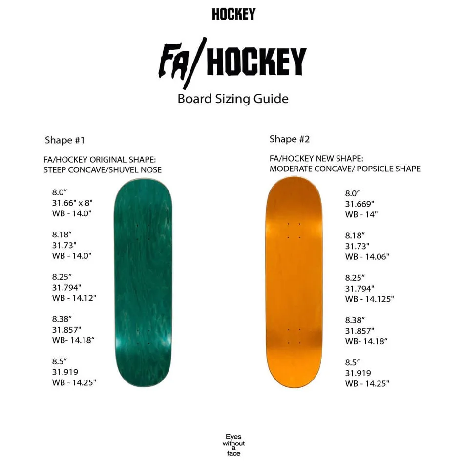 HOCKEY DECK WAR ON ICE SHAPE 2 (8.75")