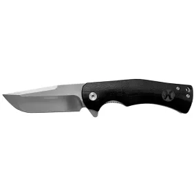 HOOEY "BLACK MICARTA DROP POINT" FLIPPERS SERIES HOOEY KNIFE