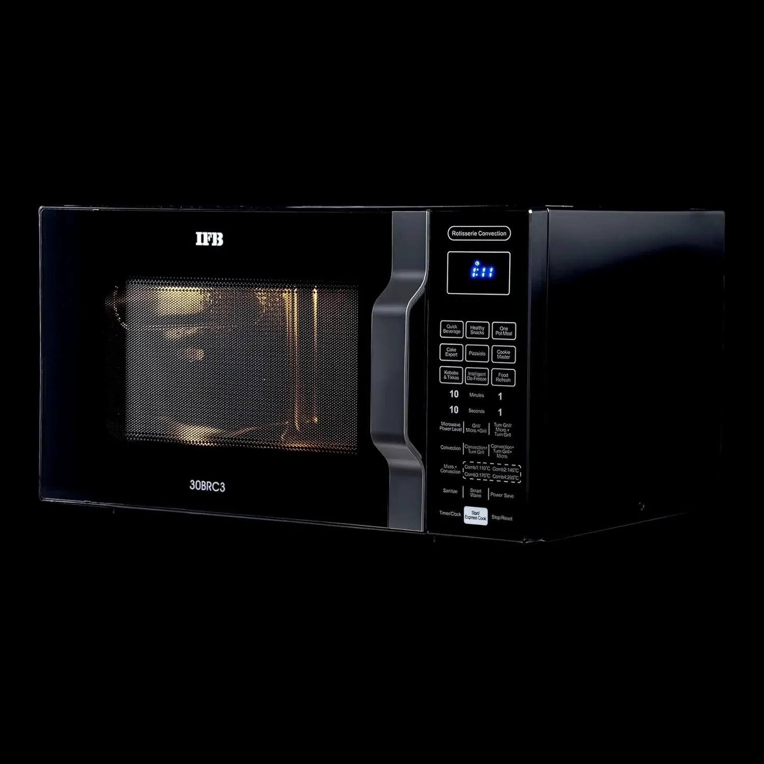 IFB 30BRC3 30 L Rotisserie Convection Microwave Oven ( Black) Standard