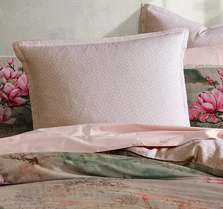 Ikigai European Pillowcase Magnolia