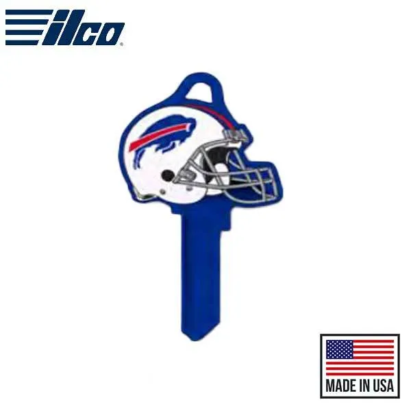 Ilco - NFL TeamKeys - Helmet Edition - Key Blank - Buffalo Bills - SC1 (5 Pack)