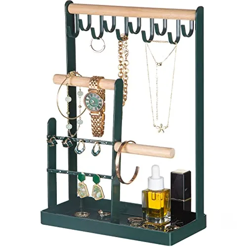 Jewelry Stand 4-Tier Jewelry Tower Rack