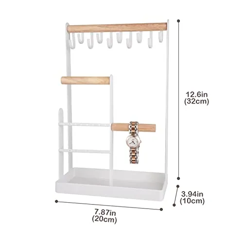 Jewelry Stand 4-Tier Jewelry Tower Rack