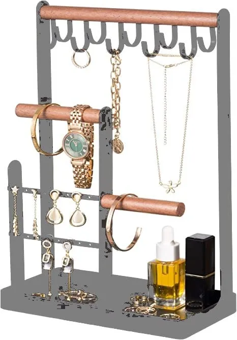 Jewelry Stand 4-Tier Jewelry Tower Rack