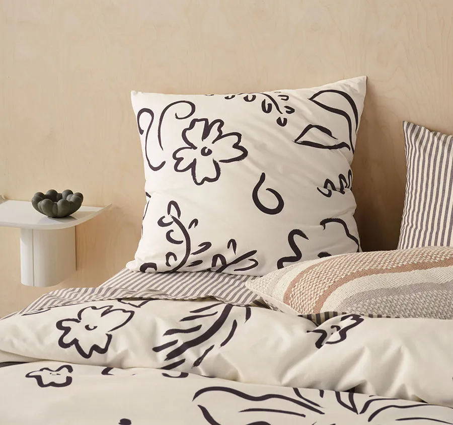 Kenzi European Pillowcase Vanilla