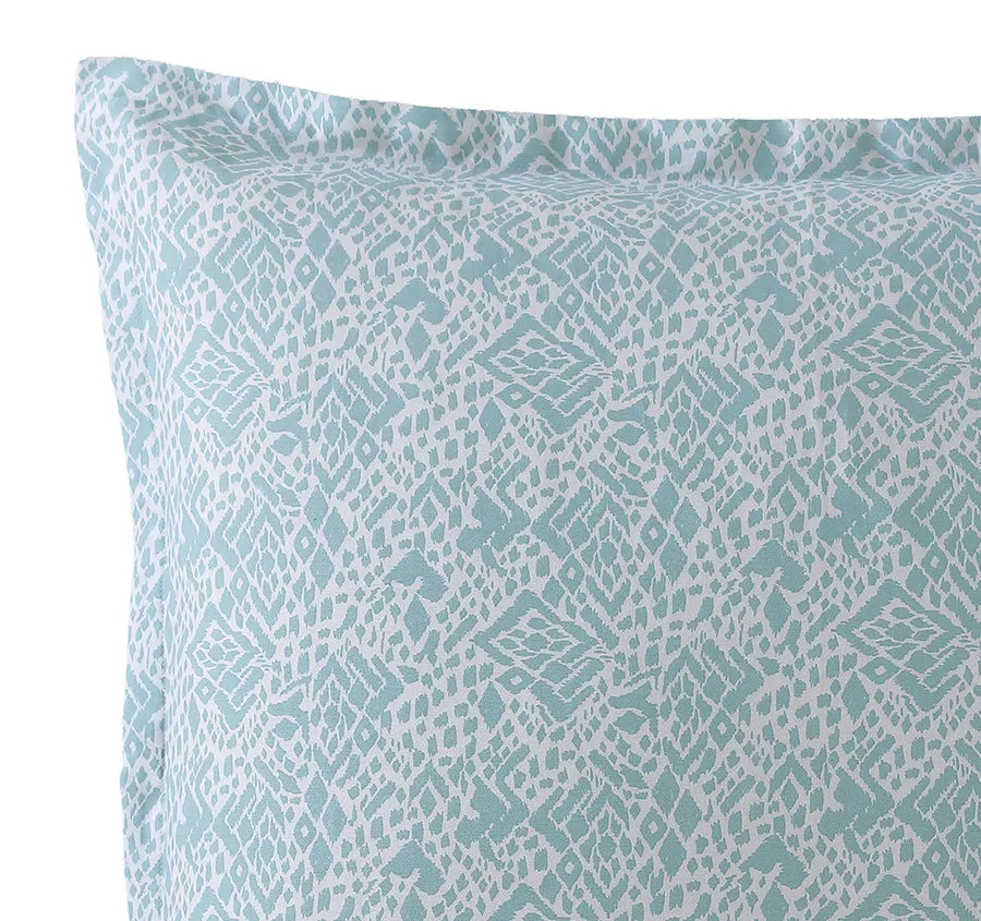 Kimba European Pillowcase Blue