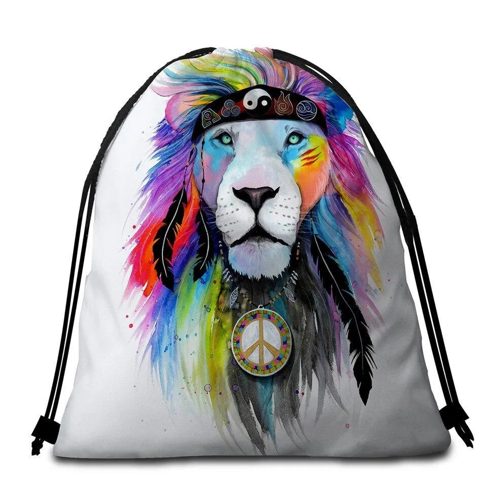 King of the Tao Towel   Backpack