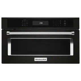 Kitchenaid KMBP107EBS 27" Built In Microwave Oven with Convection Cooking