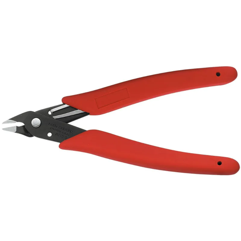 Klein Tools D275-5 Full-Flush Diagonal Cutter Pliers, Lightweight, 5" Midget