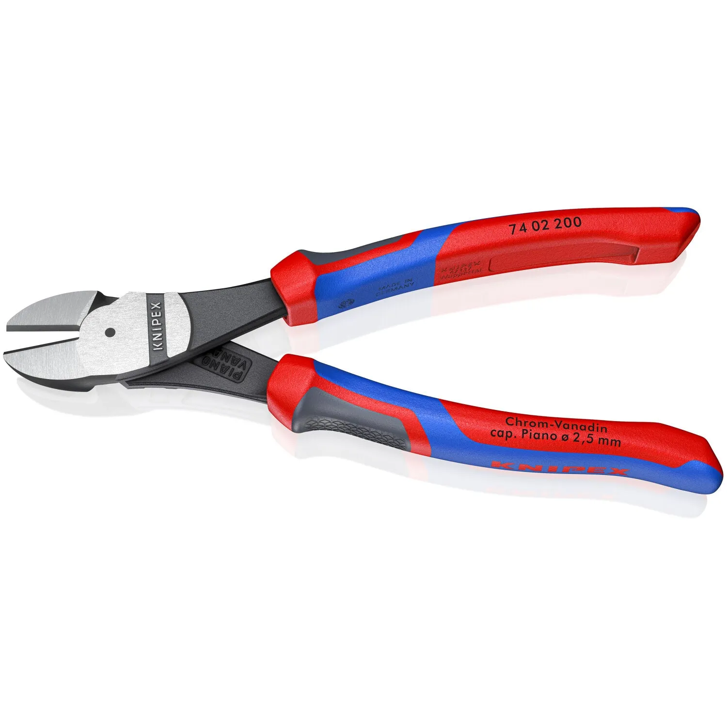 Knipex 74 02 200 KnipeXtend 8" High Leverage Diagonal Cutters