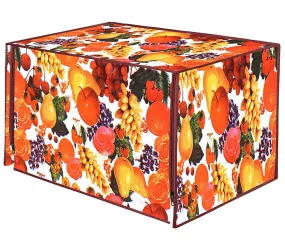 Kuber Industries PVC Fruit Printed Microwave Oven Cover,25 LTR. (Multicolor)-HS43KUBMART26029, Standard