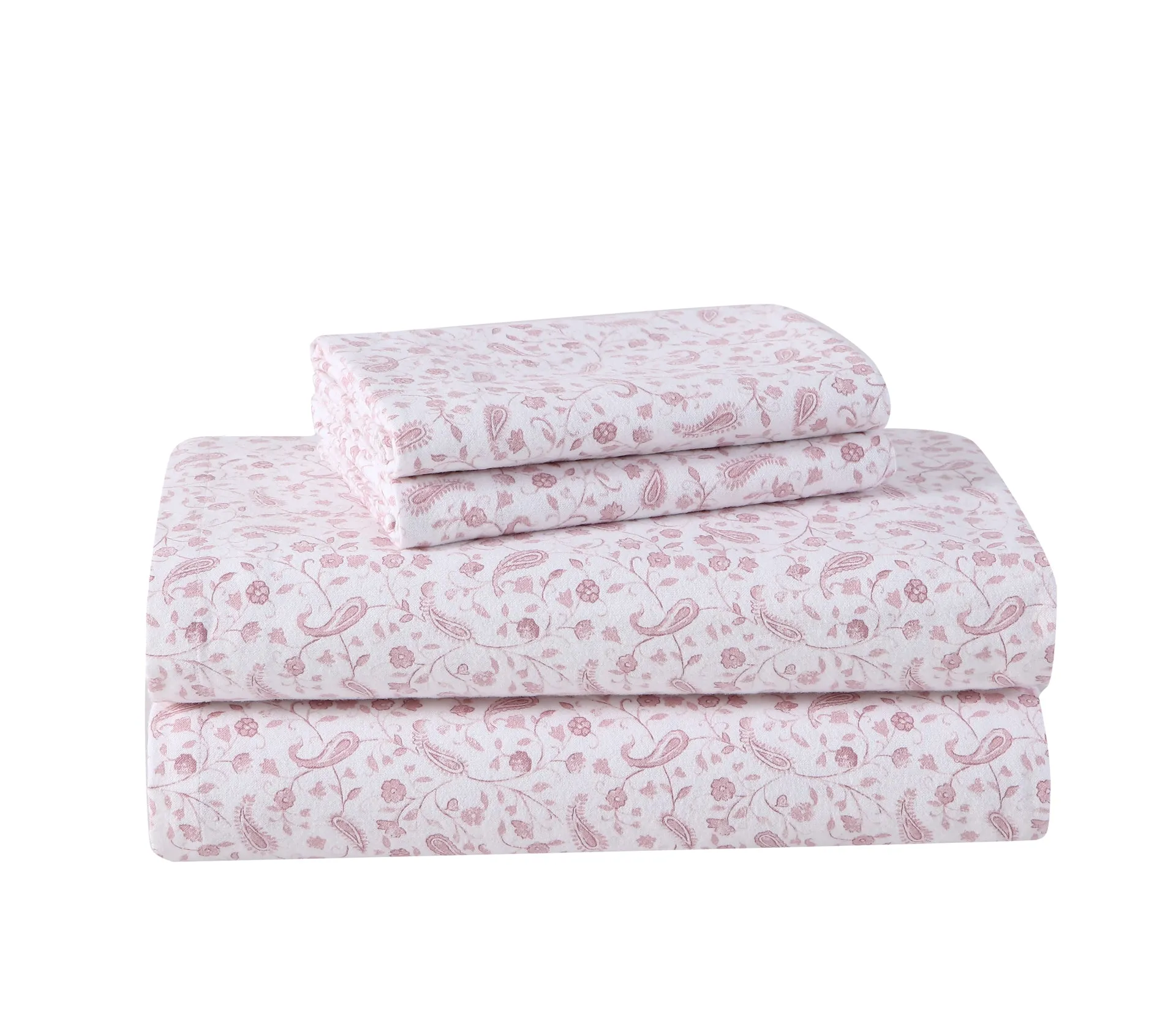 La Paisley Rose Flannelette Sheet Set by Laura Ashley