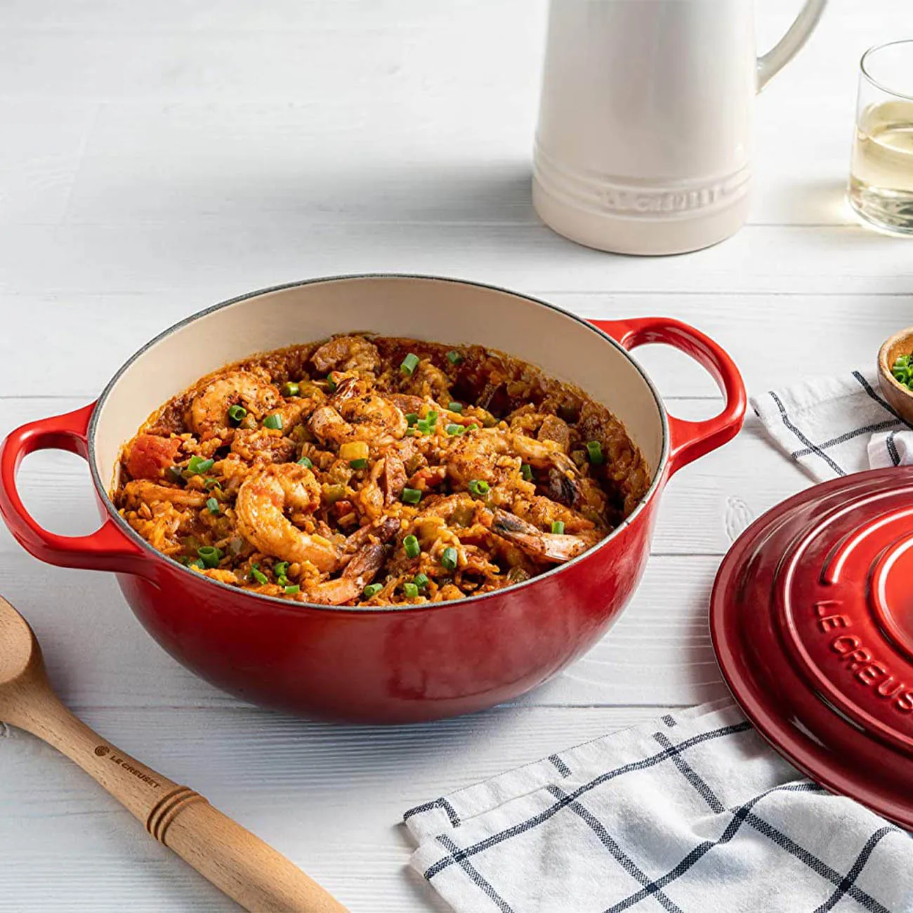 Le Creuset 3.5 qt. Signature Sauteuse - Caribbean