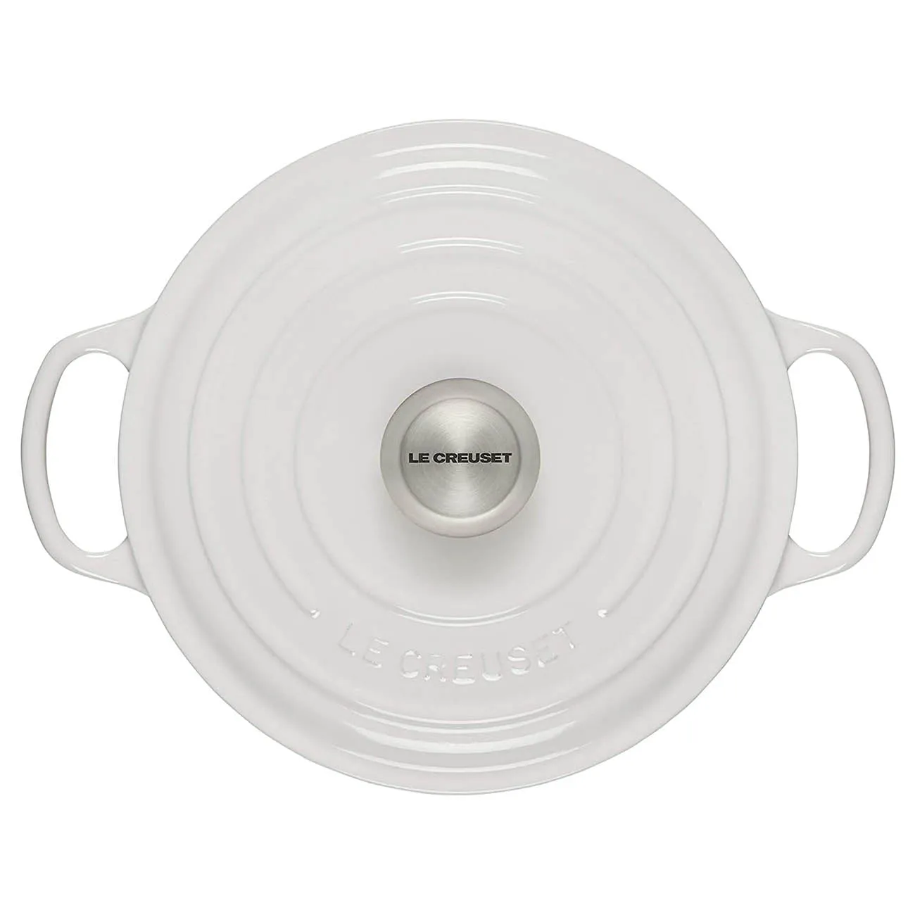 Le Creuset 3.5 qt. Signature Sauteuse - White